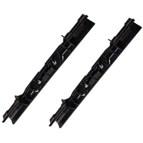 Lot de 2 supports de fixation pour store enrouleur de toit ouvrant de voiture, base de boucle de pare-soleil pour noir