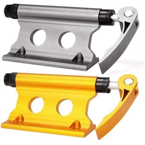 Lot de 2 Supports de Fourche de VéLo Support de Camion de VéLo de Toit Support de VéLo Bloc de de Camion pour VéLo Tout TéRrain VéLo de