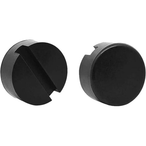 Lot de 2 supports en caoutchouc pour cric de voiture, tampon en caoutchouc cric, accessoire