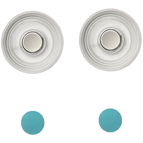 Lot de 2 supports magnétiques muraux auto-adhésifs pour télécommandes