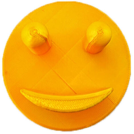Lot de 2 supports muraux pour éponges à récurer, motif smiley, en plastique