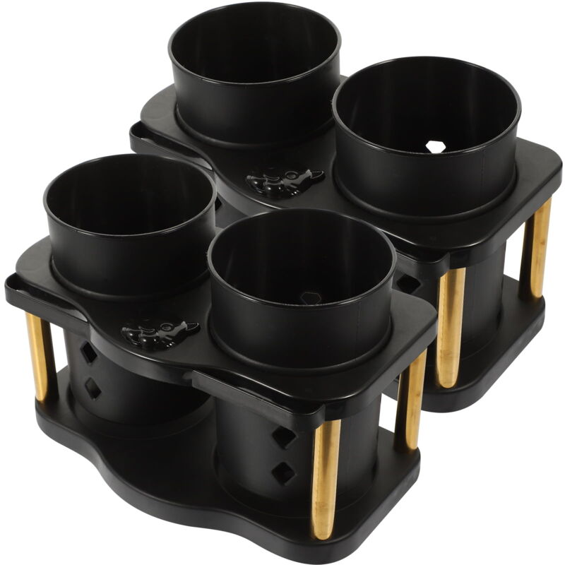 Lot de 2 supports pour ustensiles de cuisine, support pour baguettes de bureau, support pour couverts en acier inoxydable