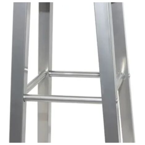 Lot de 2 Tabouret de bar，Chaise de bar métal avec siège en MDF CFW670863