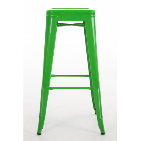 Lot de 2 tabourets de bar Joshua Vert