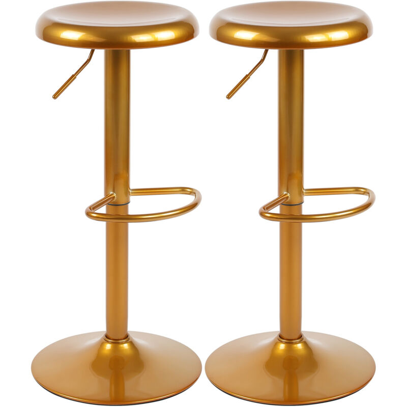 CLP - Lot de 2 tabourets de bar Williston Or