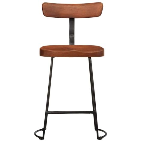Lot de 2 Tabourets de bar,Chaise de bar 49x43x79 cm bois de manguier massif CFW373335