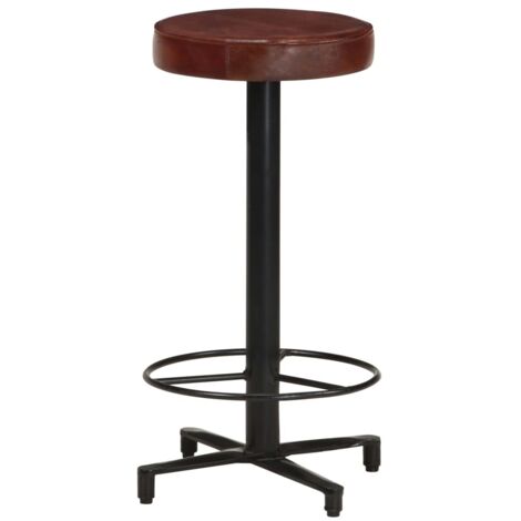 Lot de 2 Tabourets de bar，Chaise de bar 66 cm cuir véritable CFW867094