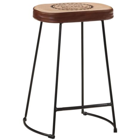 Lot de 2 Tabourets de bar,Chaise de bar marron foncé 41x29x62 cm CFW105833