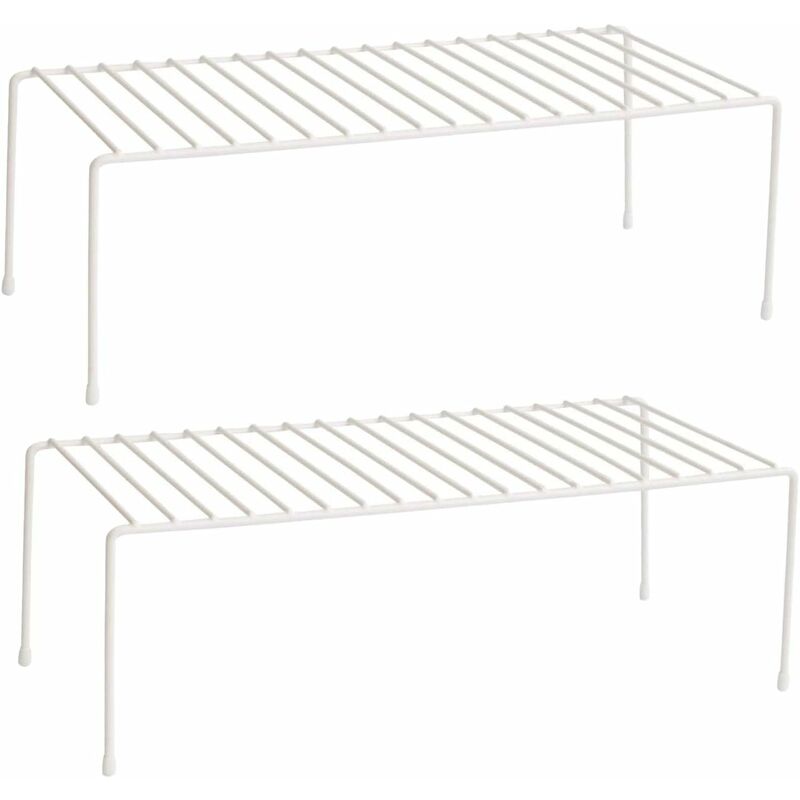 Sunxury - Lot de 2 étagères de rangement pour placard de cuisine