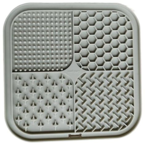Lot de 2 tapis à lécher pour chiens et chats - Jouet apaisant pour soulager l'anxiété - Passe au lave-vaisselle - Pour le beurre, le yaourt, les cacahuètes, le bain, le toilettage