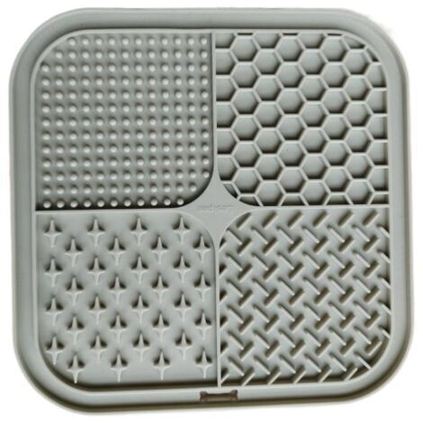 Lot de 2 tapis à lécher pour chiens et chats - Jouet apaisant pour soulager l'anxiété - Passe au lave-vaisselle - Pour le beurre, le yaourt, les cacahuètes, le bain, le toilettage