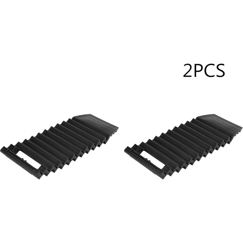 Start - Lot de 2 tapis antidérapants pour roues de voiture, tapis de traction antidérapant pour pneus d'urgence, pour neige, boue, glace, sable,