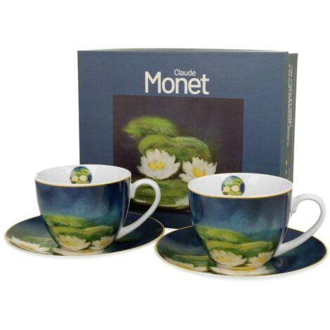 Lot de 2 tasses Monet Nénuphars 270 ml