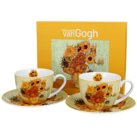 Lot de 2 tasses Tournesols Van Gogh