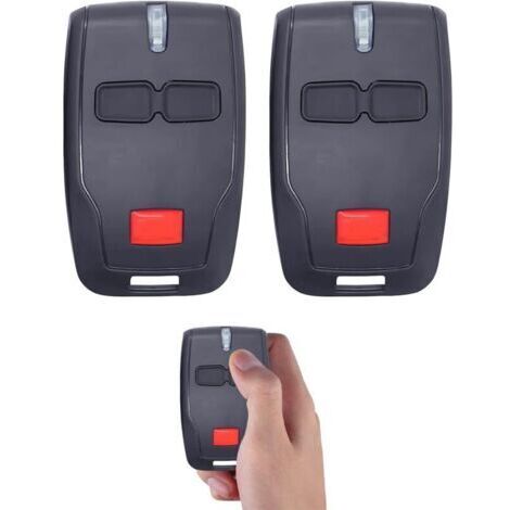 Lot de 2 Telecommande Bft, Télécommande Bft, Telecommande Bft Portail, Bft Telecommande, Bft, 433 MHZ pour portail électrique 2 canaux pour Rolling BFT Mitto 2, Kleio, Ghibli, TRC 2, Kleio, Ghibli, TR