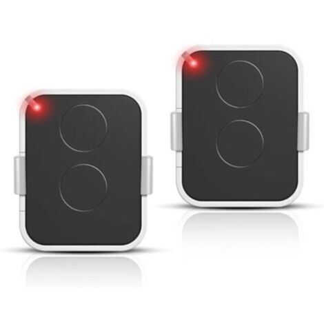 Lot de 2 Télécommande Compatible Nice Era ONE2/ON2E/ON4E/ON1E,433,92 MHz Télécommande Porte de Garage,Rolling Code,2 Canaux