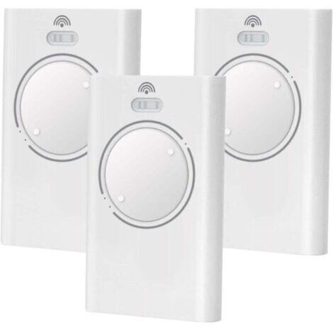 Lot de 2 Telecommande Portail 868MHz Compatible avec FAAC XT4 868 SLH LR, XT4 868 SLH, XT2 868 SLH LR, XT2 868 SLH (3pcs)