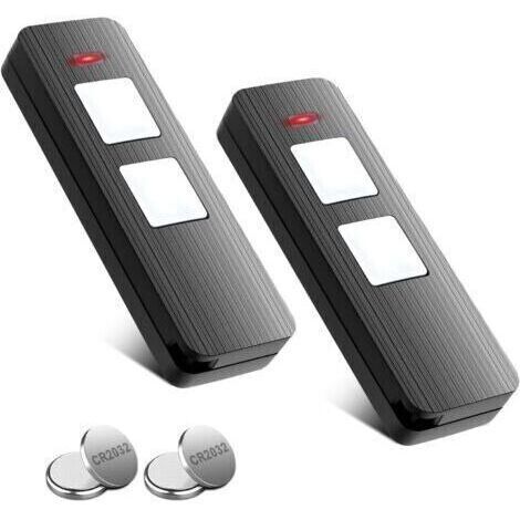 Lot de 2 Télécommande Pour Porte de Garage 868 MHz - 2 Canaux - Compatible avec Sommer S10019-00001, 4018V000, 4019V000 - Rolling Code