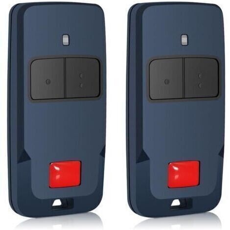 Lot de 2 télécommandes 433 MHz pour Mitto COOL C2,Mitto 2 Mitto 2A, Mitto B RCB 02, TRC1, TRC2, TRC3, Rolling Code - 2 canaux