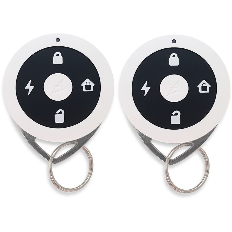 Atlantic's - Lot de 2 télécommandes d'alarme TE-443