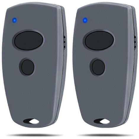 Lot de 2 télécommandes de garage pour modèles numériques 302, 304, 382, 394