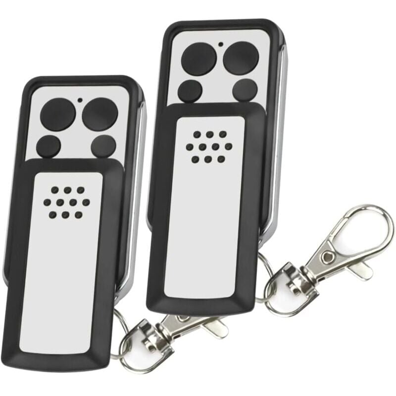 Lot de 2 télécommandes de Portail pour avidsen 114253 104257 104251 Compatible avec la Marque Avidsen Extel
