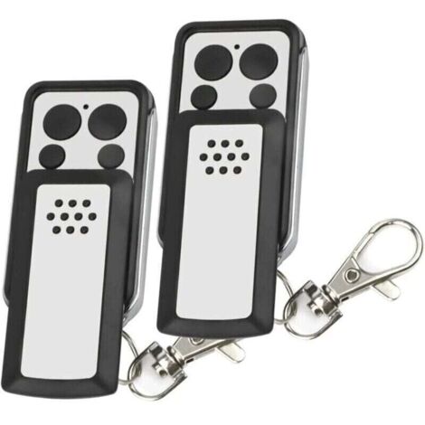 Lot de 2 télécommandes de Portail pour AVIDSEN 114253 104257 104251 Compatible avec la Marque Avidsen Extel