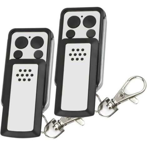 Lot de 2 télécommandes de Portail pour AVIDSEN 114253 104257 104251 Compatible avec la Marque Avidsen Extel