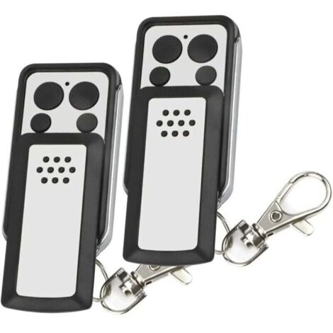 Lot de 2 télécommandes de Portail pour AVIDSEN 114253 104257 104251 Compatible avec la Marque Avidsen Extel