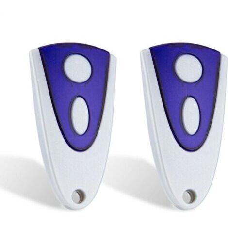 Lot de 2 télécommandes de porte de garage 433,92 MHz – Compatibles Novoferm Novotron 502 MAX43-2, 512 MIX43-2 – Remplacement de haute qualité