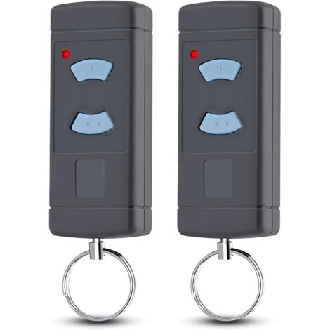 Lot de 2 télécommandes de porte de garage pour Horman HSE2-868, HSM4-868, HS4-868, compatibles avec les boutons bleus 868,3 MHz