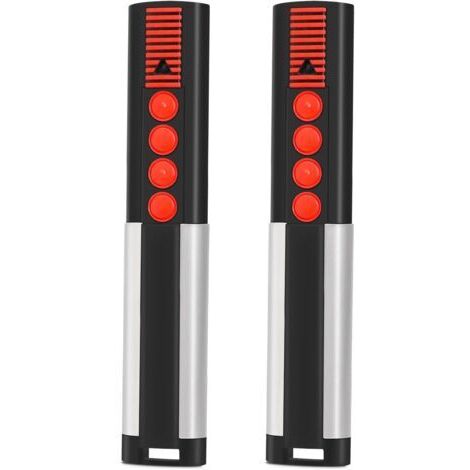 Lot de 2 télécommandes de rechange pour porte de garage d'été 868,8 MHz 4 canaux compatibles avec Sommer 4020 TX03-433-4, 4020V000, 4025V000, 4026V000