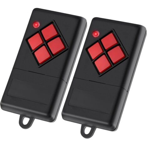 Lot de 2 télécommandes de rechange pour porte de garage Dickert MAHS40-04, ouvre-garage
