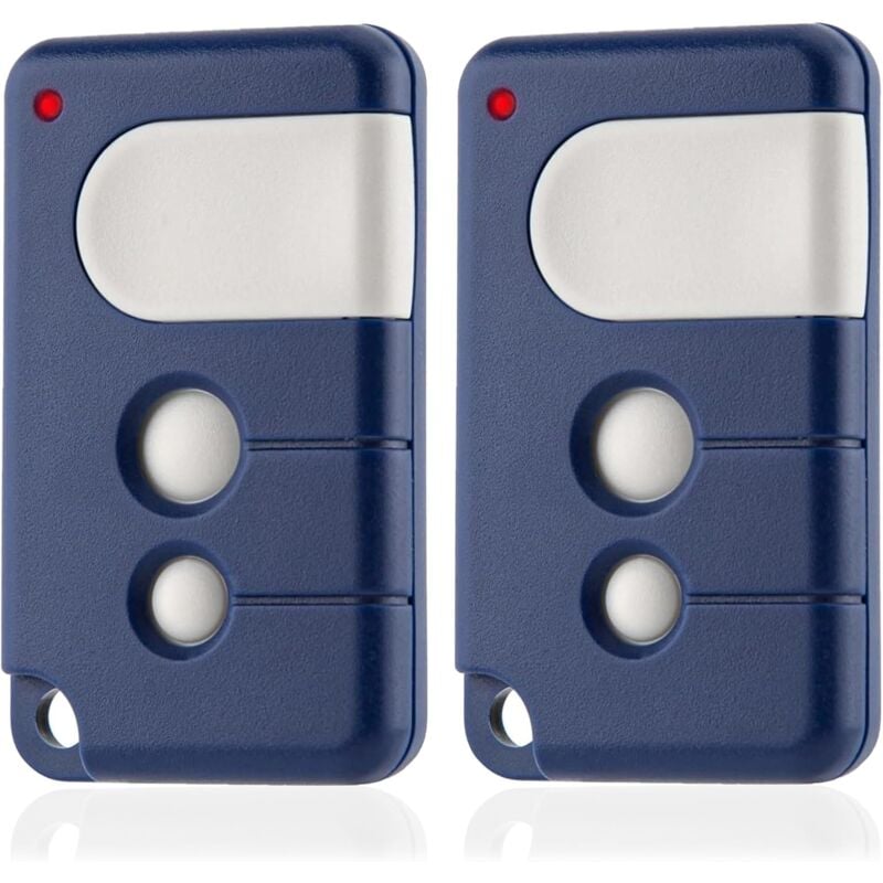 Crea - Lot de 2 télécommandes pour ouvre-porte de garage Chamberlain compatibles 84335EML 84333E 94333E 433,92 MHz pour ouvre-porte de garage mlr