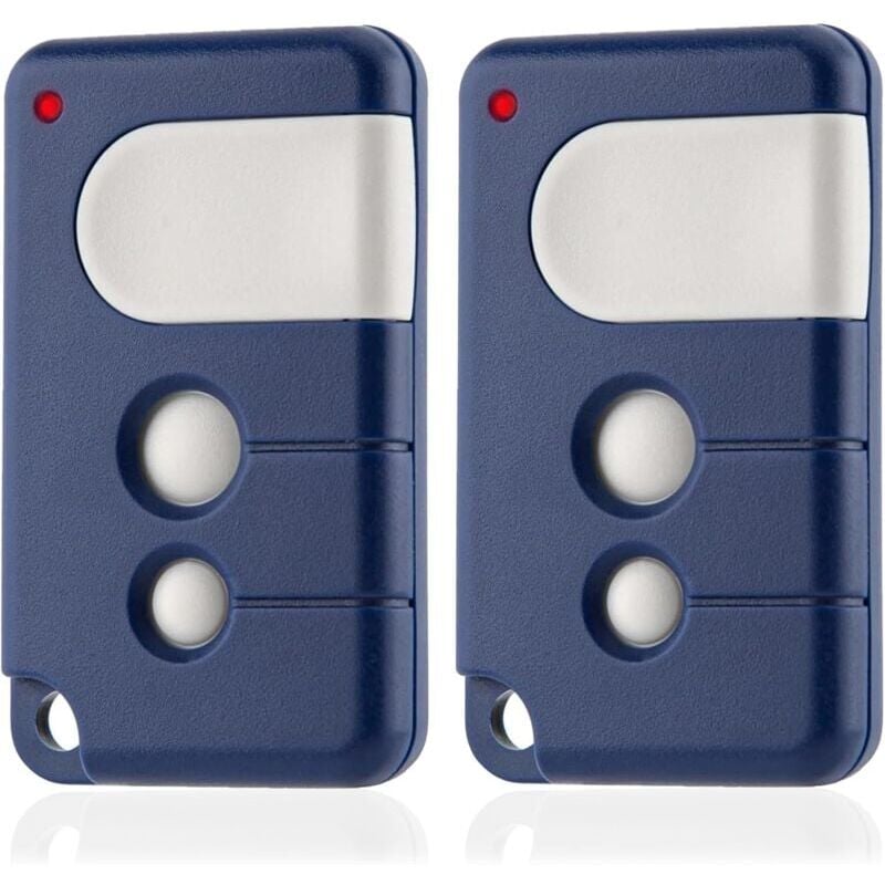 SNQ - Lot de 2 télécommandes pour ouvre-porte de garage Chamberlain compatibles 84335EML 84333E 94333E 433,92 MHz pour ouvre-porte de garage mlr