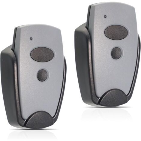 Lot de 2 télécommandes pour ouvre-porte de garage Marantec 868,3 MHz, 2 canaux, compatible avec Marantec Digital 302 384 304 313 321 323 131