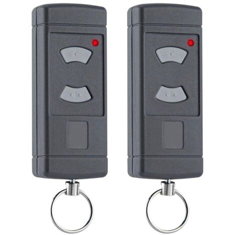 Lot de 2 télécommandes pour porte de garage , de garage Hse2-40 , Hs4-40 , Hsm4-40 , 40,685 Mhz , C3