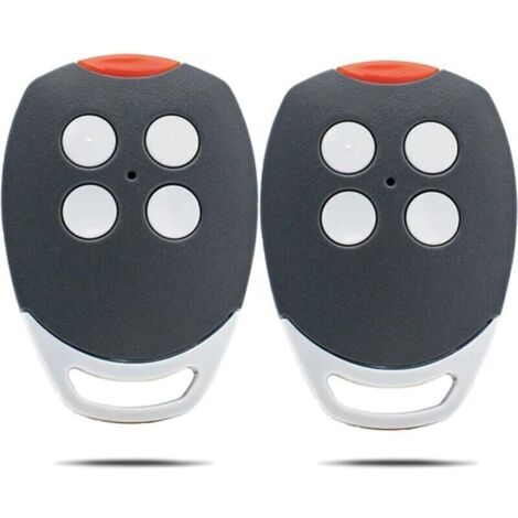Lot de 2 télécommandes pour porte de garage Ditec GOL4C, ZEN2C, ZEN4C, pour porte de garage