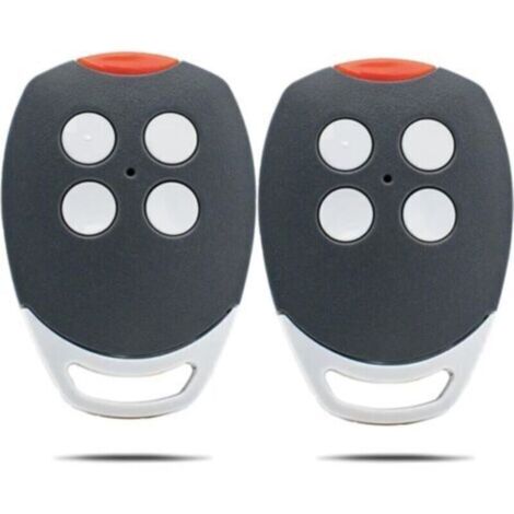 Lot de 2 télécommandes pour porte de garage Ditec GOL4C, ZEN2C, ZEN4C, pour porte de garage-Crezuo