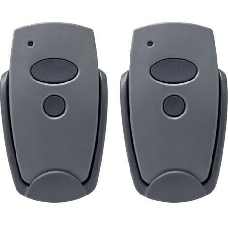 Lot de 2 télécommandes universelles pour porte de garage 868 MHz compatibles avec Marantec Digital 302, 304, 382, ​​384, 313, 321, 323, 131
