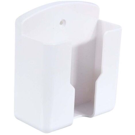 Lot de 2 télécommandes universelles pour support mural, boîte de rangement adhésive pour télécommande, climatiseur, TV, téléphone stéréo, bureau