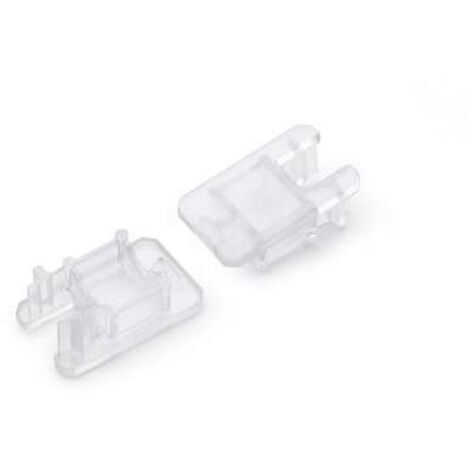 Lot de 2 Terminaisons pour Profilé LED Glass Line