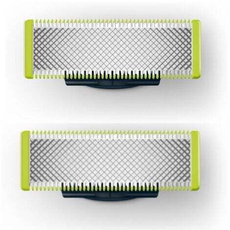 Lot de 2 têtes de rasoir de rechange pour l'ancien rasoir Philips QP220