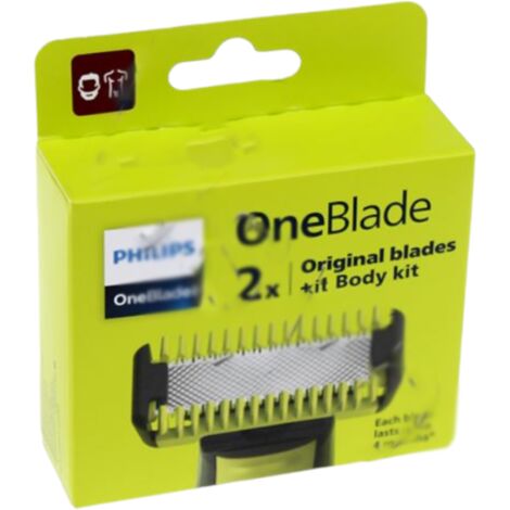 Lot de 2 têtes de rasoir QP620/50 ONEBLADE