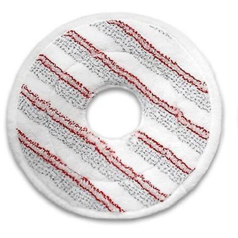 Lot de 2 têtes de rechange rouges pour balai Vileda Spin Mop et seau, compatibles avec le balai Vileda Spin and Clean.