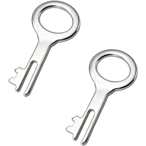Lot de 2 tirelires clés pour tirelire BTE N° 3 – Lot de 2 clés de rechange pour serrure de tirelire BTE Allemagne 39 mm, clé avec métal pour tirelire n° 3, accessoire de tirelire, finition robuste