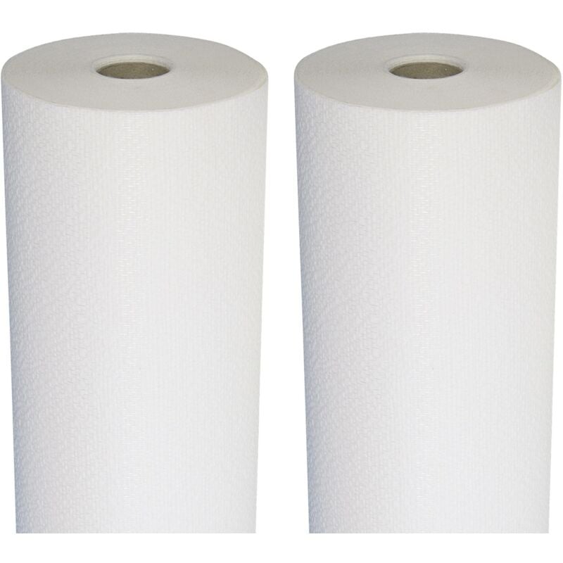 Lot de 2 toiles de verre pour murs et plafonds Semin Sem Crepi Eco c 103 - motif crépi - 50 m x 1 m