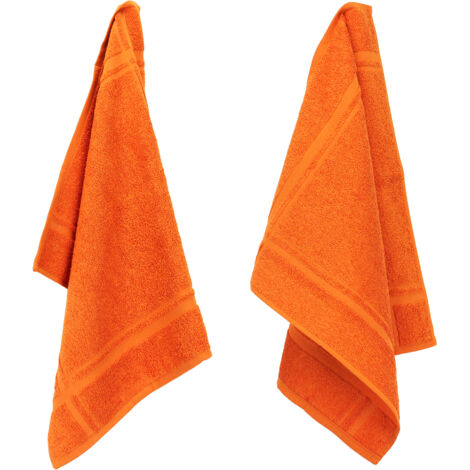 Lot de 2 torchons cuisine éponge PURE KITCHEN TERRY