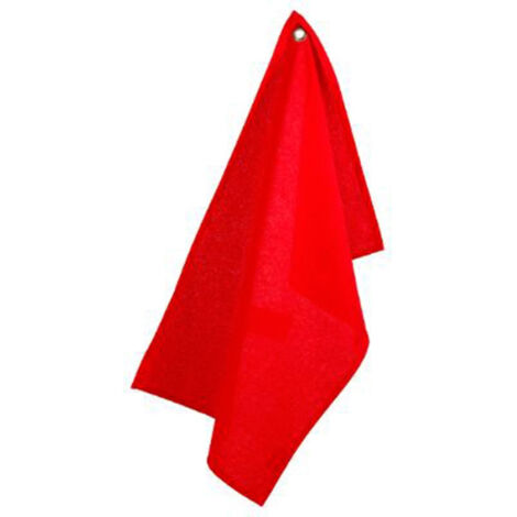 Lot de 2 Torchons de Cuisine "Coton" 70cm Rouge