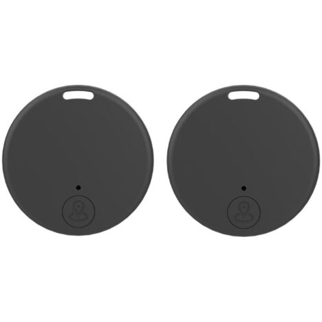 Lot de 2 traceurs GPS pour voiture, traceur portable GP-S pour animaux de compagnie, sans abonnement, prévention des pertes d'animaux, noir